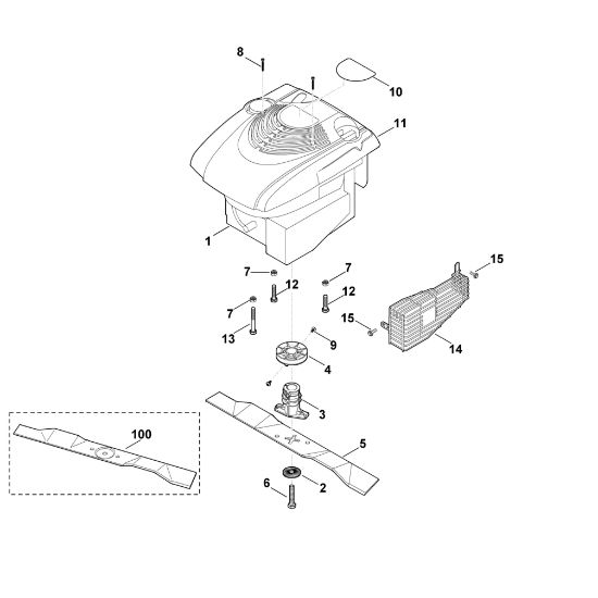 Bild von E - Motor, Messer MB 2 RT