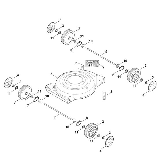 Bild von B - Gehäuse, Fahrwerk MB 2.0 RC