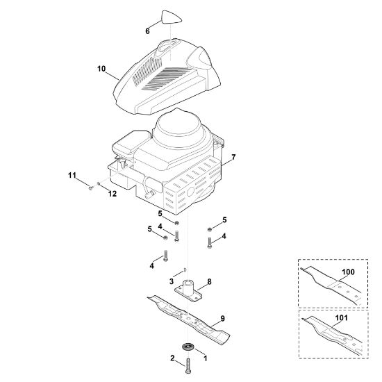 Bild von D - Motor, Messer MB 248.0