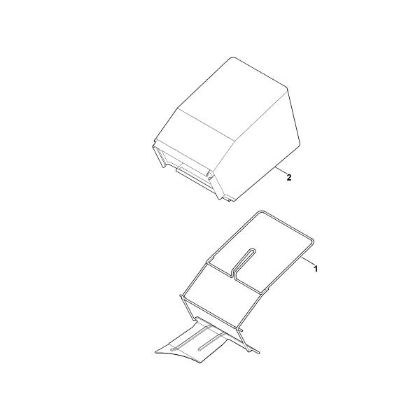 Bild von E - Grasfangkorb MB 248.1 T