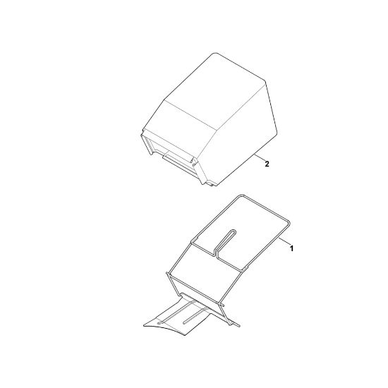 Bild von E - Grasfangkorb MB 248.1 T