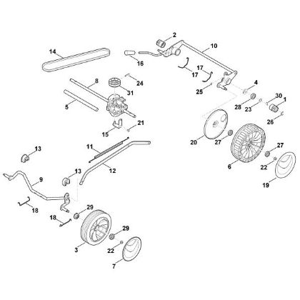Bild von C - Fahrwerk, Getriebe MB 248.2 T