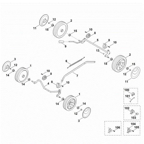Bild von C - Fahrwerk MB 248.3