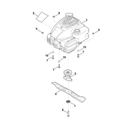 Bild von D - Motor, Messer MB 248.4