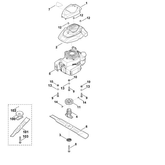 Bild von D - Motor, Messer MB 253.0 T