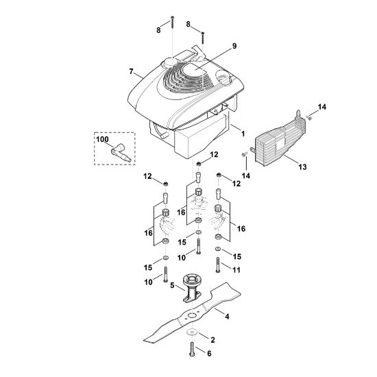 Bild von E - Motor, Messer MB 3 RC