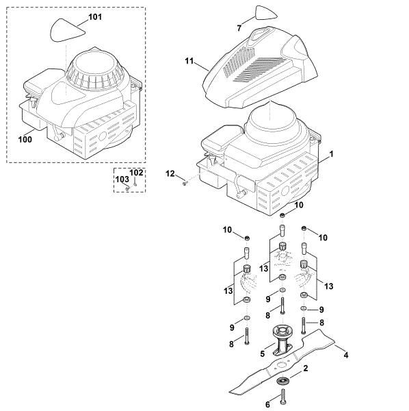 Bild von D - Motor, Messer MB 3.0 RTX