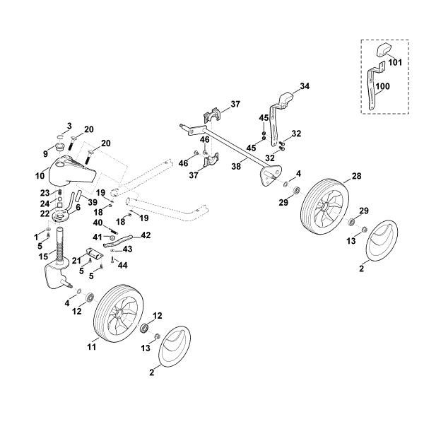 Bild von C - Fahrwerk MB 3.0 RX
