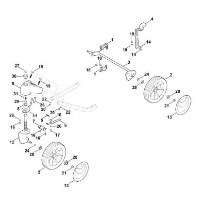 Bild von C - Fahrwerk MB 3.1 RC