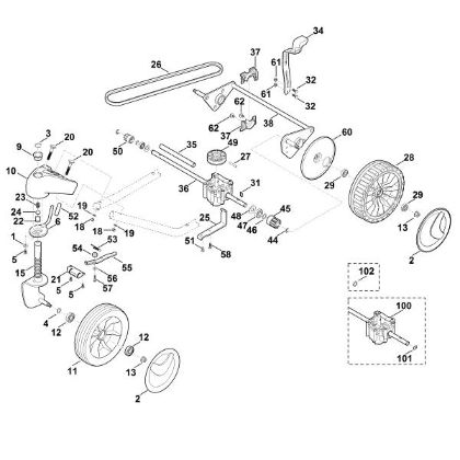 Bild von C - Fahrwerk MB 3.1 RTX