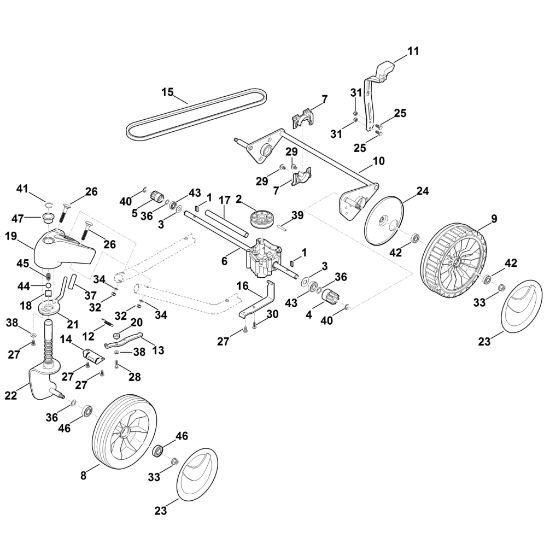 Bild von C - Fahrwerk MB 3.2 RT