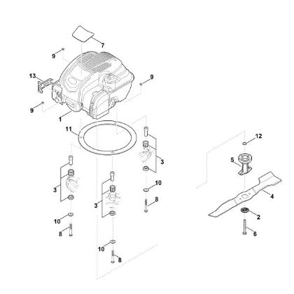 Bild von D - Motor, Messer MB 3.2 RT