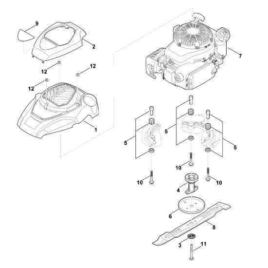Bild von E - Motor, Messer MB 4.1 RTP