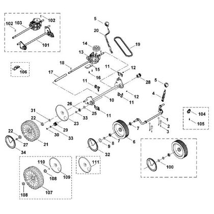 Bild von C - Fahrwerk MB 415