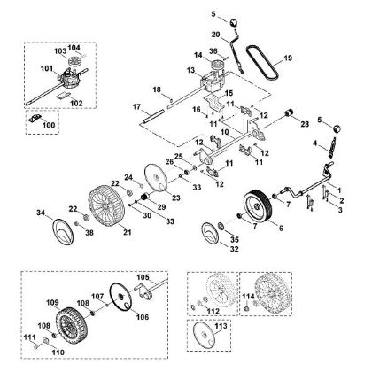 Bild von C - Fahrwerk MB 443.0 T