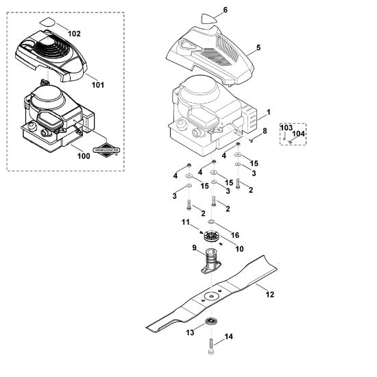Bild von D - Motor, Messer MB 443.0 T