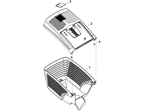 Bild von E - Grasfangkorb MB 443.0 T