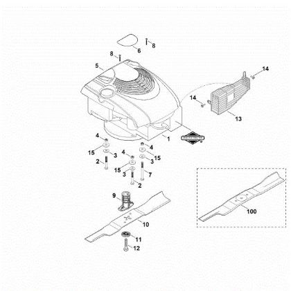 Bild von D - Motor, Messer MB 448.0