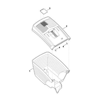 Bild von E - Grasfangkorb MB 448.0