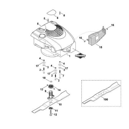 Bild von D - Motor, Messer MB 448.0 T