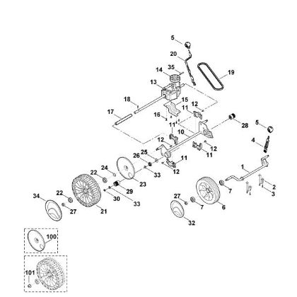 Bild von C - Fahrwerk MB 448.0 TX