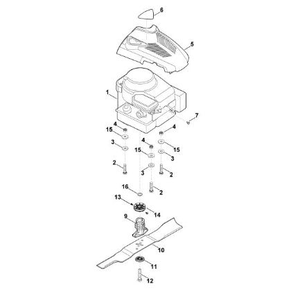 Bild von D - Motor, Messer MB 448.0 TX