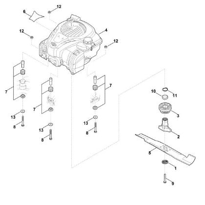 Bild von D - Motor, Messer MB 448.1 VC