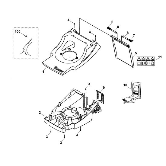 Bild von B - Gehäuse MB 450 M