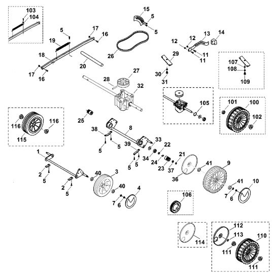 Bild von D - Fahrwerk MB 455