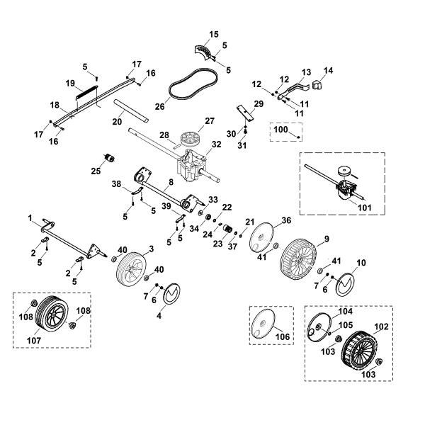 Bild von C - Fahrwerk MB 455 BC