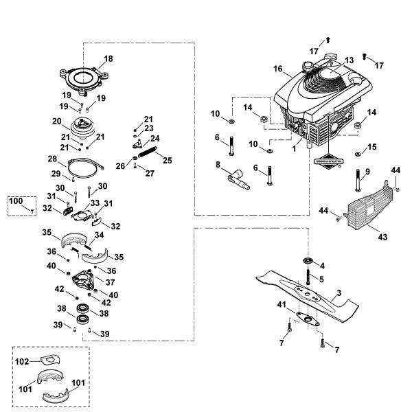 Bild von E - Motor, Messer MB 455 BC