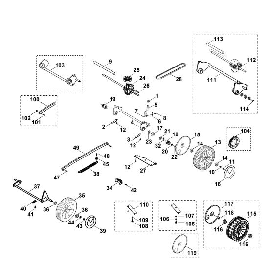 Bild von C - Fahrwerk MB 505