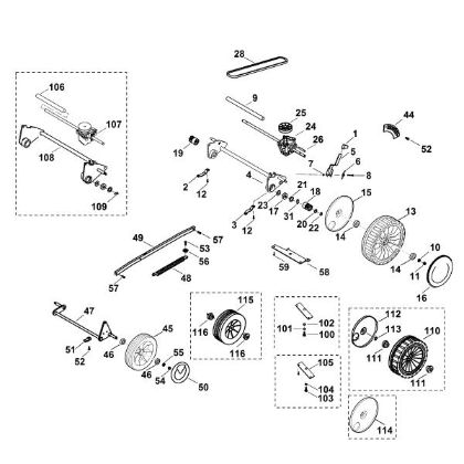 Bild von C - Fahrwerk MB 505 MQ