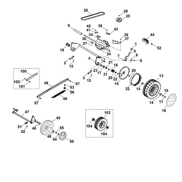 Bild von C - Fahrwerk MB 505 S