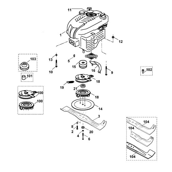 Bild von E - Motor, Messer MB 505 S