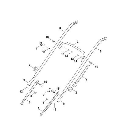 Bild von B - Lenker Unterteil MB 545.0