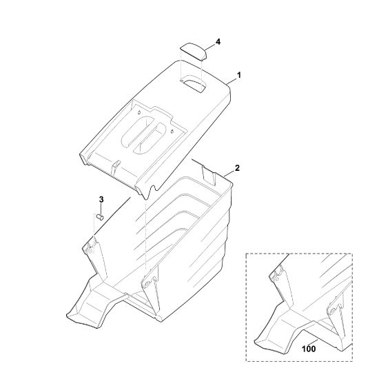 Bild von G - Grasfangkorb MB 545.0 T