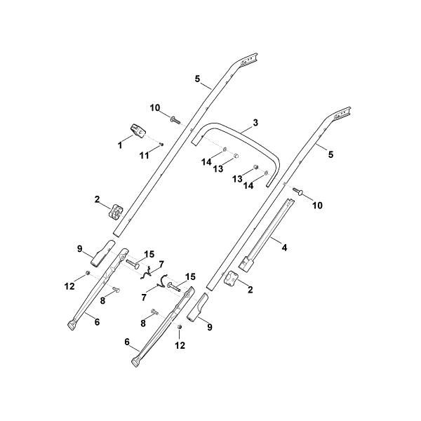 Bild von B - Lenker Unterteil MB 545.0 VE