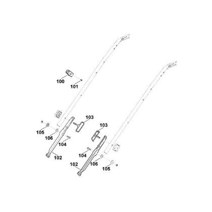 Bild von B1 - Lenker Unterteil MB 545.0 VM