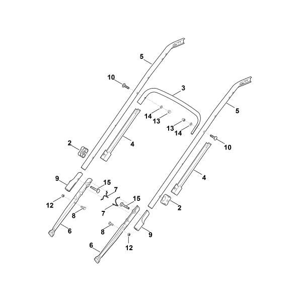 Bild von B - Lenker Unterteil MB 545.1 VE