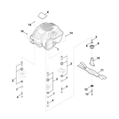 Bild von F - Motor, Messer MB 545.1 VM