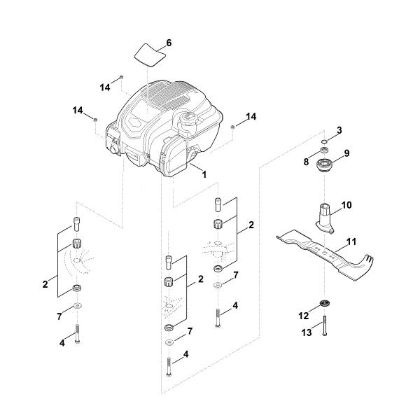 Bild von F - Motor, Messer MB 545.1 VR