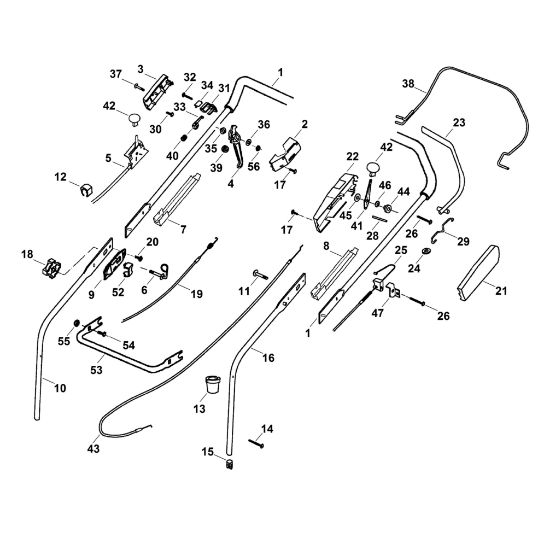 Bild von A - Lenker MB 555 BS