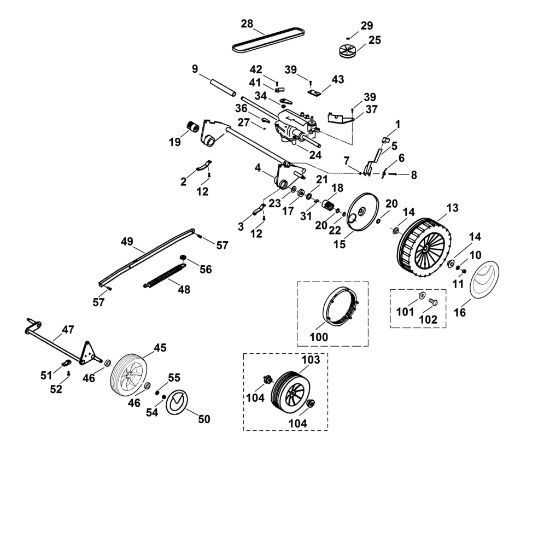 Bild von C - Fahrwerk MB 555 KS