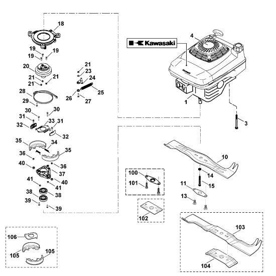 Bild von E - Motor, Messer MB 555 KS