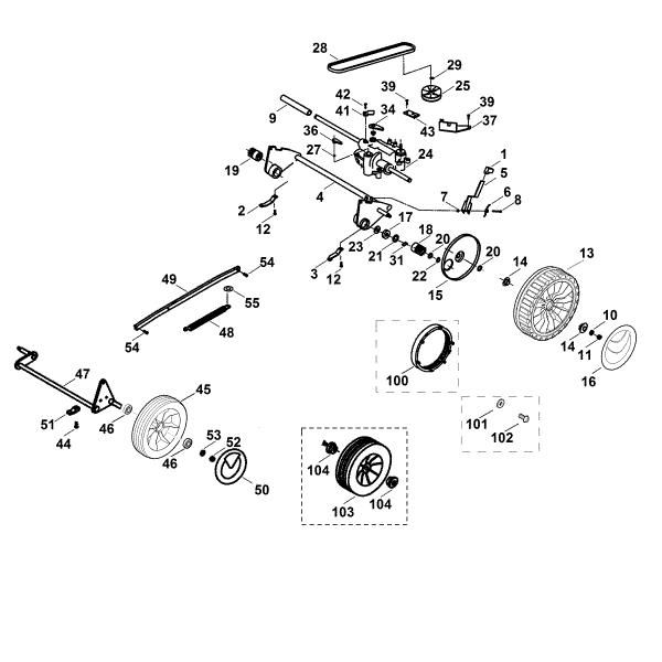 Bild von C - Fahrwerk MB 555 MQ