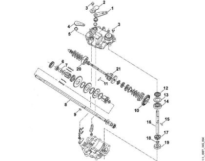MB MB 555 MQ D - Getriebe der Marke Viking