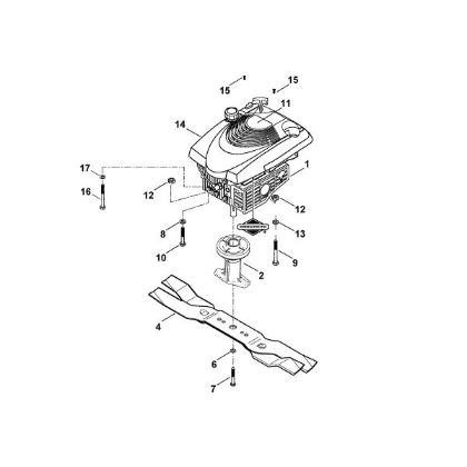 Bild von E - Motor, Messer MB 555 MQ