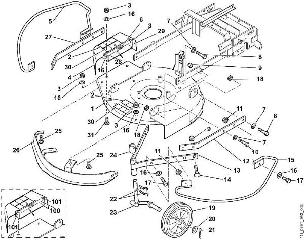 MB MB 6 RC C - Gehäuse, Rad vorne der Marke Viking