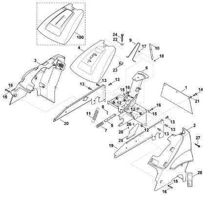 Bild von B - Rahmen MB 6 RH